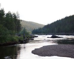 Finnland 2013: Kanutour Ivalojoki und Inarijärvi